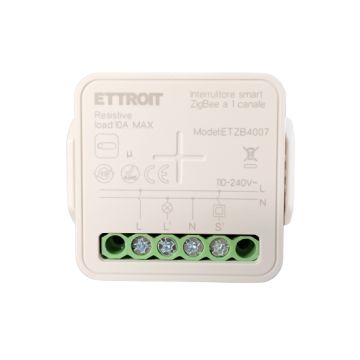 ETTROIT ETZB4007 1-Kanal 10A Zigbee Smart Switch Unterputz-Mikromodul