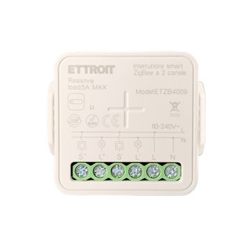 ETTROIT 2-Kanal 10A Zigbee Smart Switch Mikromodul Unterputz ETZB4009