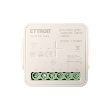 ETTROIT Zigbee 1-Kanal 2,5A Smart Rollladenschalter-Mikromodul für flächenbündige Rollläden ETZB4011