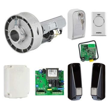FAAC Rotorkit Elektrischer Rollladenmotor Komplettset für Garagentore 230 V 300 Nm – Code 109940