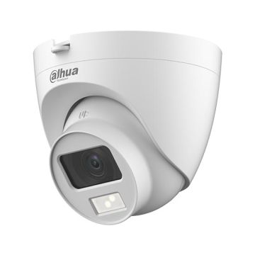 Dahua HAC-HDW1500CLQ-IL-A Augapfel-Kuppelkamera HDCVI Hybrid 4in1 HD+ 2K 5Mp 2,8 mm Smart Dual Light Audio OSD IP67
