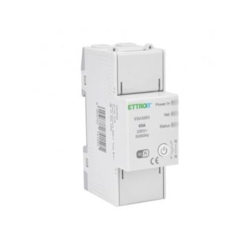 ETTROIT ESA3263 Smart Tuya Wifi-Schalter 63A auf DIN-Schiene 2M 1P 220V, Steuerung per App