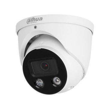 Dahua IPC-HDW3549H-AS-PV-S4 IP-Domekamera WizSense Tioc 2.0 Videoanalyse 5 MP 2,8 mm H.265+ Starlight Vollfarb-SMD Plus PoE-Audioalarm IP67