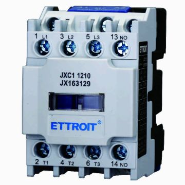 ETTROIT JXC1 AC-Schütz 220 V, 50/60 Hz, Spule 3P, 3 Pole, normalerweise offen, Ie 12 A, Ue 380 V – JX163129