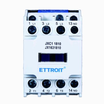 ETTROIT JX1631810 JXC1 Dreiphasen-Schütz AC 24 V 50/60 Hz Spule 3P 3 Pole Normalerweise offen Ie 18 A Ue 380 V