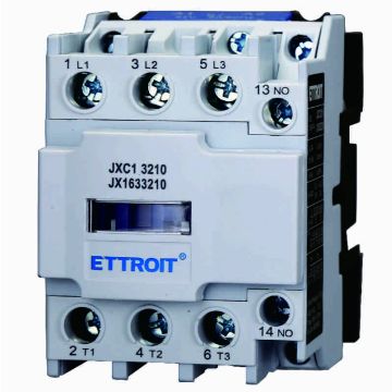 ETTROIT JX1633210 JXC1 Dreiphasen-Schütz AC 24V 50/60Hz Spule 3P 3 Pole Normalerweise offen Ie 32A Ue 380V