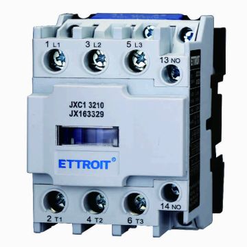 ETTROIT JXC1 AC-Schütz 220 V, 50/60 Hz, Spule 3P, 3 Pole, normalerweise offen, Ie 32 A, Ue 380 V – JX163329