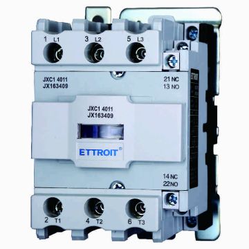 ETTROIT JXC1 AC-Schütz 220 V, 50/60 Hz, Spule 3P, 3 Pole, normalerweise offen, Ie 40 A, Ue 380 V – JX163409