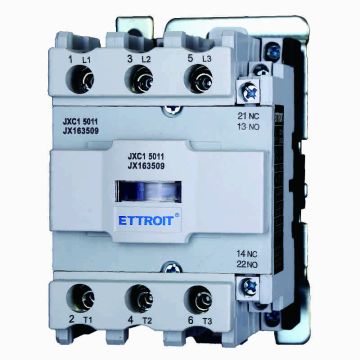 ETTROIT JXC1 AC-Schütz 220 V, 50/60 Hz, Spule 3P, 3 Pole, normalerweise offen, Ie 50 A, Ue 380 V – JX163509