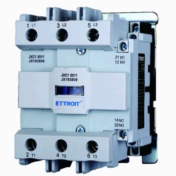 ETTROIT JXC1 AC-Schütz 220 V, 50/60 Hz, Spule 3P, 3 Pole, normalerweise offen, Ie 80 A, Ue 380 V – JX163809