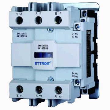 ETTROIT JXC1 AC-Schütz 220 V 50/60 Hz Spule 3P 3 Pole Normalerweise offen Ie 95 A Ue 380 V JX163959