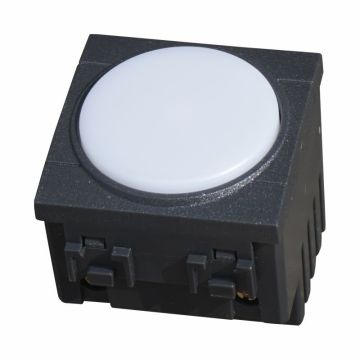 ETTROIT Einbau-LED-Notleuchte mit Batteriebetrieb, 2 Module, 220 V, 6000 K, kompatibel mit BTicino Living – Artikelnummer LN4201