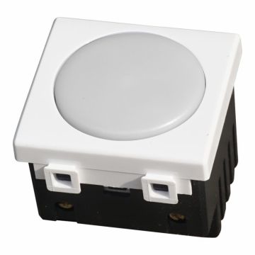 ETTROIT LED-Einbau-Notleuchte, 2 Module, 220 V, 6000 K, mit Batterie und Ein-/Ausschalter, kompatibel mit BTicino Matix – Artikelnummer MT4201