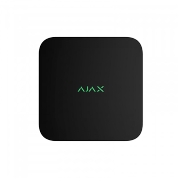AJAX NVR IP 8-Kanal-Videorecorder ASP 4K UHD OnVIF für Basiskameras 70938.122.BL