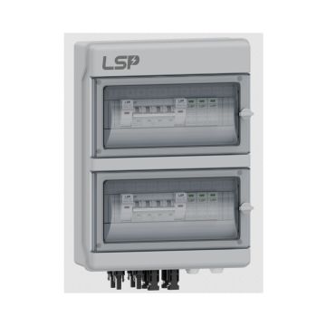 V-TAC DC-Feldpanel mit 2 Strings und 2 MPPT 1000 VDC 16 A IP65-Schalttafel 18 LSP-Module – 11951