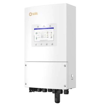 SOLIS S6-EH1P6K-L-PLUS Photovoltaik-Wechselrichter 6 kW Hybrid einphasig CEI 0-21, Farb-LCD-Bildschirm, WLAN und TA 10 Jahre Garantie IP66 – 12223