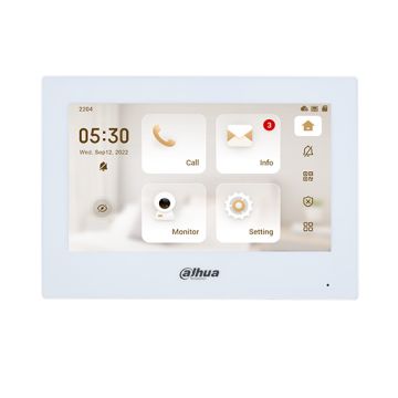 Dahua VTH2621GW-P 7" IP-Video-Innensprechanlage-Monitor mit Touchscreen Standard-PoE