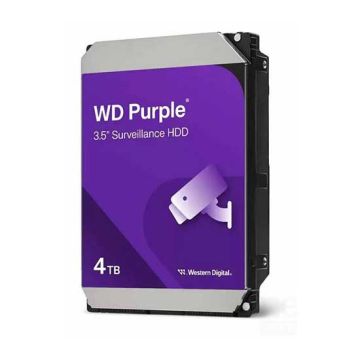 WD43PURZ WD Purple 4 TB interne Festplatte für 24/7 HD-Überwachung
